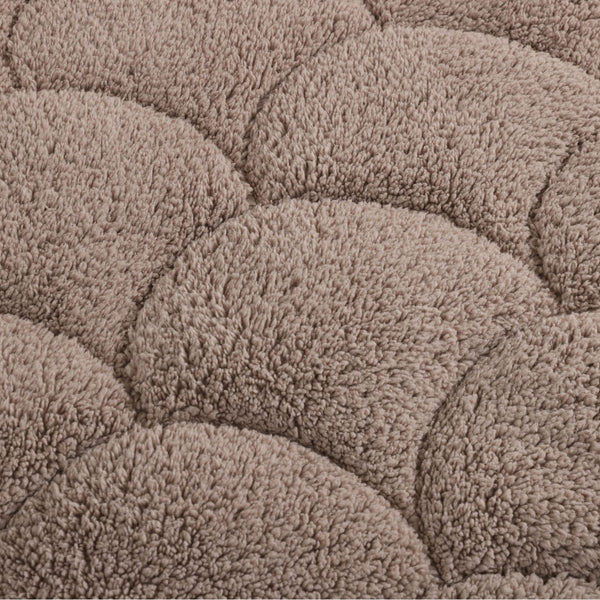 Velvet Sherpa Comfort Dekbed - Taupe - Easy Dekbed
