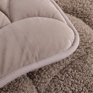 Velvet Sherpa Comfort Dekbed - Taupe - Easy Dekbed