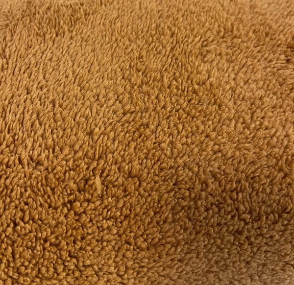 Teddy Fleece dekbedovertrek Caramel Latte