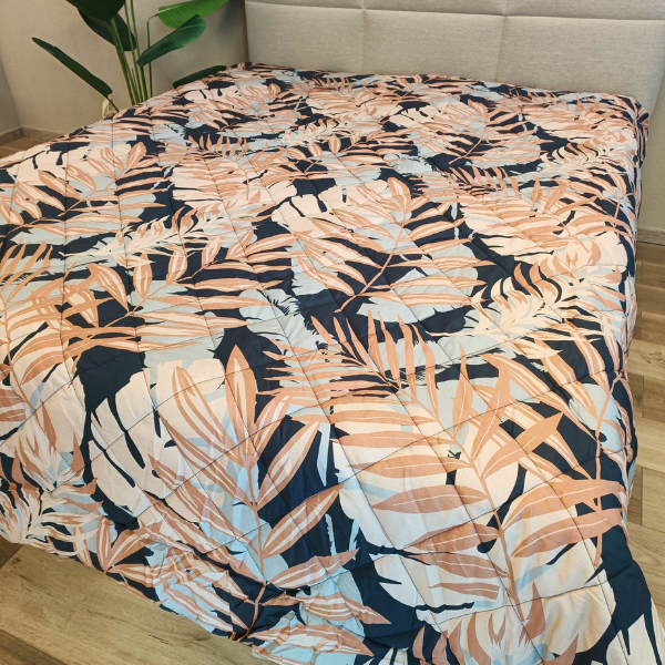 Zomerdekbed Zonder Overtrek Tropical Escape 230x250 cm