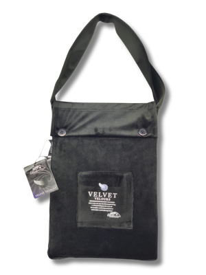 Dekbedovertrek Velvet Zwart 