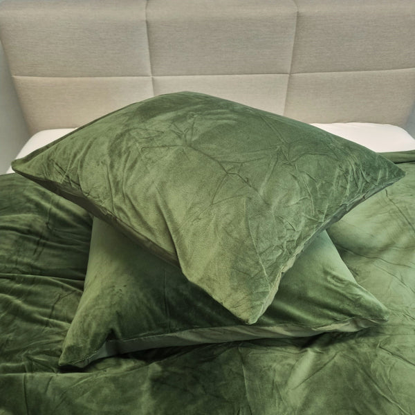 Dekbedovertrek Velvet Groen 