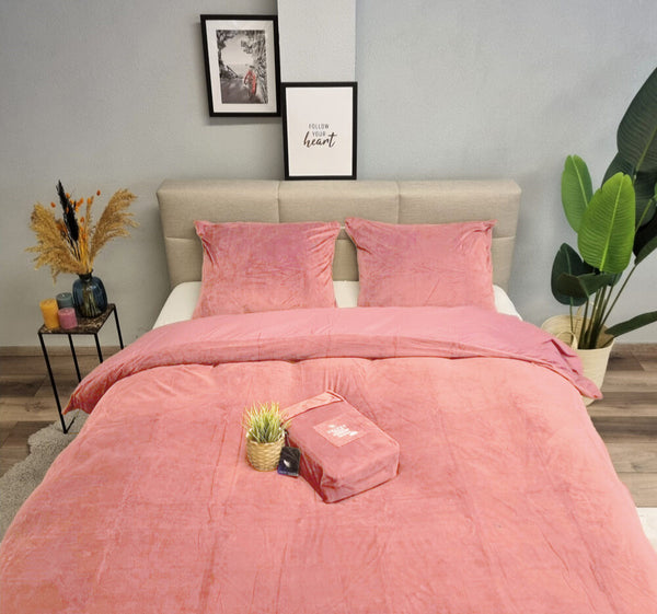Dekbedovertrek Velvet Oud Rose 
