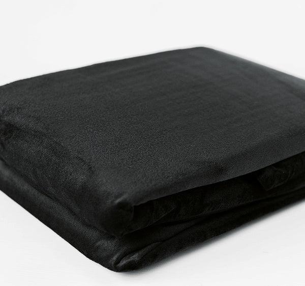 Dekbedovertrek Velvet Zwart 