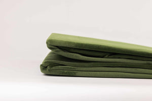 Hoeslaken Fluweel Groen - Fluweel Velours 