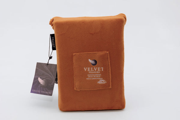 Kussenslopen Velvet Caramel Latte Velvet Velours 
