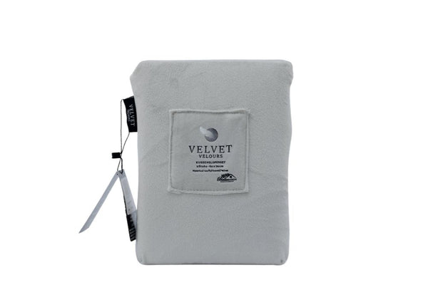 Kussenslopen Velvet Grijs Velvet Velours 