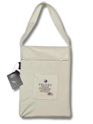 Dekbedovertrek Velvet Parelwit 