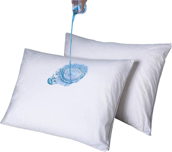 2 PACK Molton Kussensloop Waterdicht