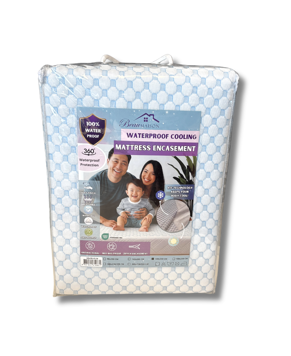 Zen Cool Matras Encasement - 100% Waterdicht - Dubbel Geweven