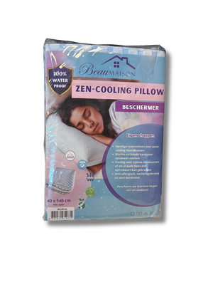 Zen Cool 100% Waterdichte Molton Body Pillow 40 x 140 cm - Dubbel Geweven