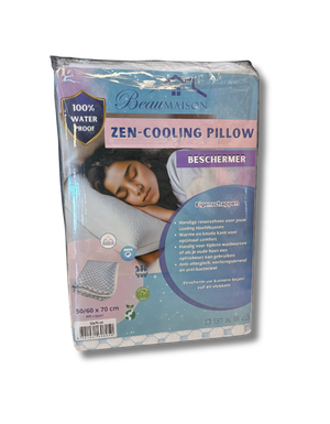 Zen Cool Molton 100% Waterdichte Kussensloop 50/60 x 70 cm - Dubbel Geweven