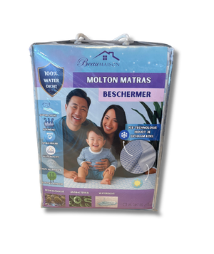 Zen Cool 100% Waterdichte Molton Hoeslaken - Dubbel Geweven