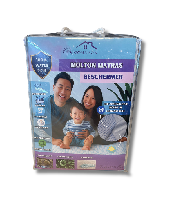 Zen Cool 100% Waterdichte Molton Hoeslaken - Dubbel Geweven