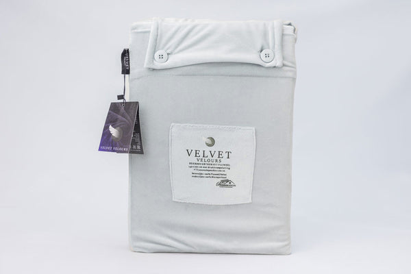 Dekbedovertrek Velvet Zilver 