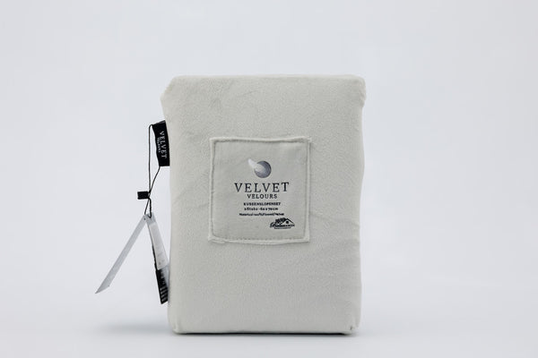 Kussenslopen Velvet Zilver Velvet - Velours 