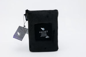 Kussenslopen Velvet Zwart Velvet - Velours 