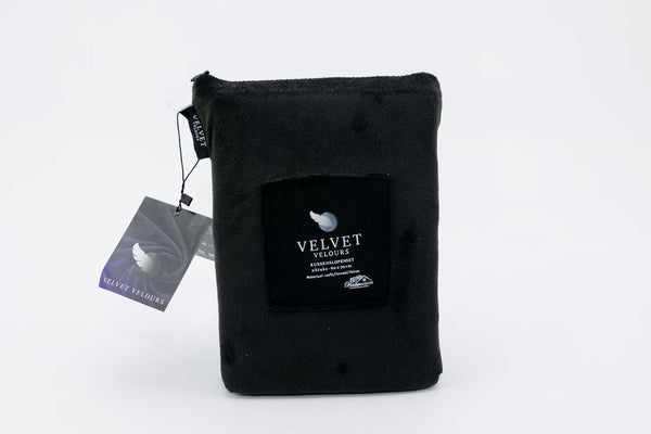 Kussenslopen Velvet Zwart Velvet - Velours 