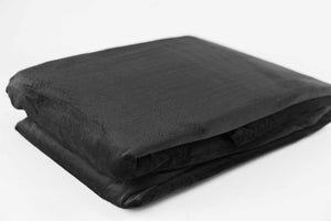 Hoeslaken Fluweel Zwart - Fluweel Velours 